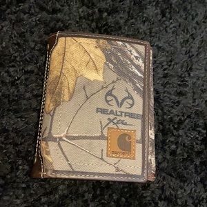 Carhartt x RealTree Tri-fold wallet.